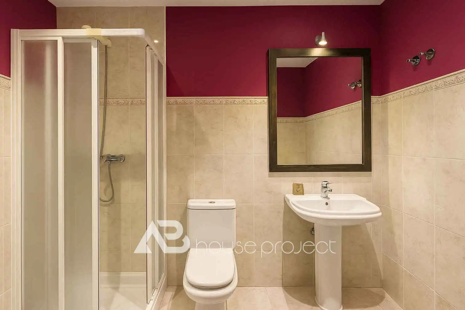 Baño de Casa o chalet en venta en Monterroso con Aire acondicionado, Jardín privado y Terraza