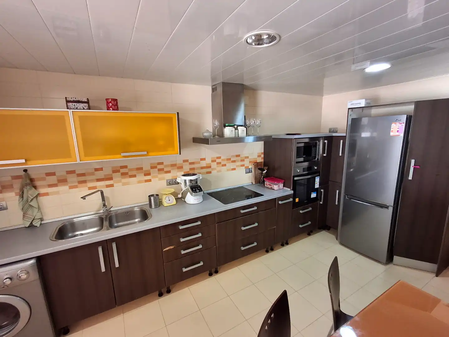 Cocina de Casa adosada en venta en Ciudad Real con Aire acondicionado, Calefacción y Jardín privado