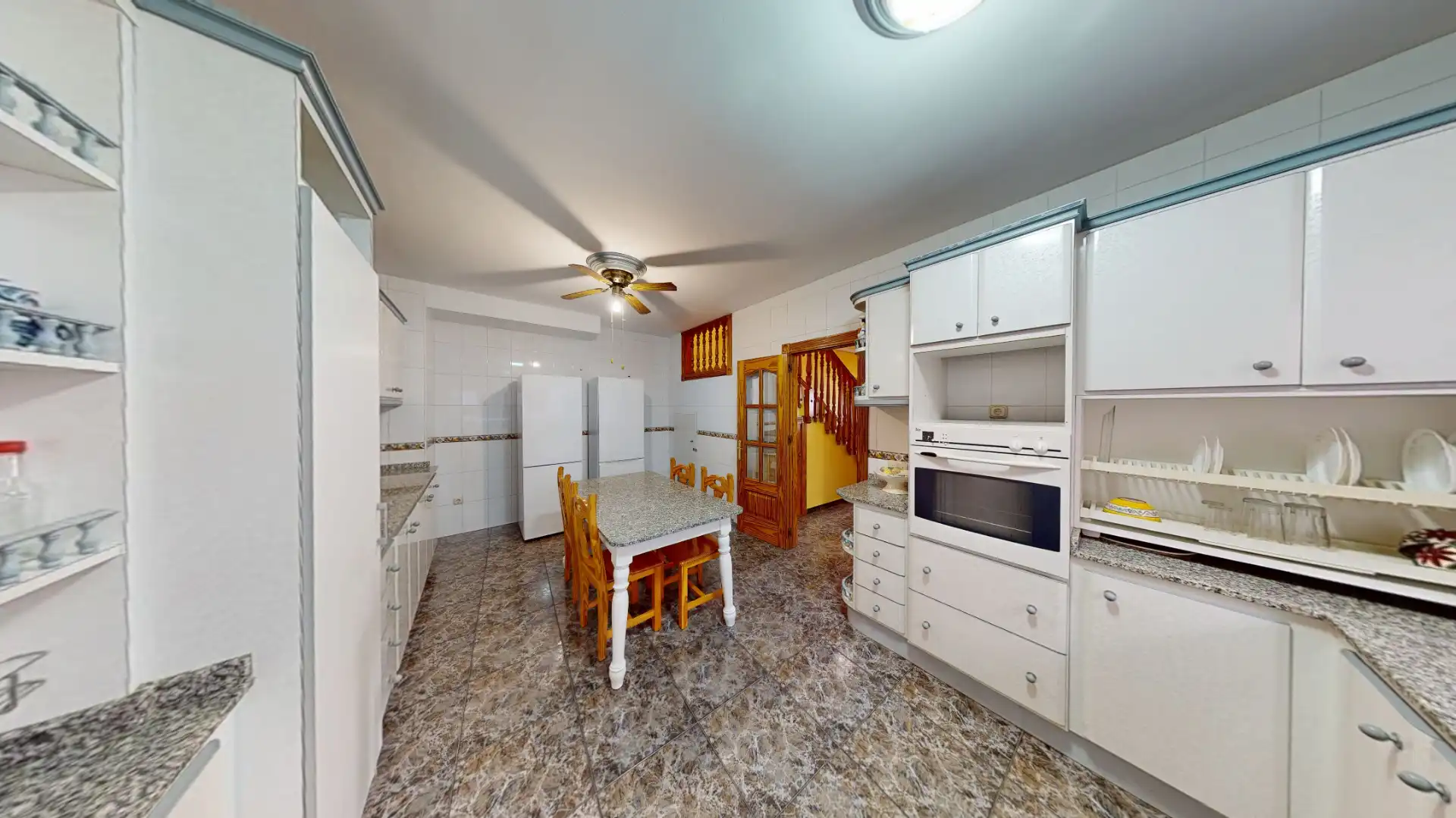 Cocina de Casa adosada en venta en Almería con Terraza, Amueblado y Horno