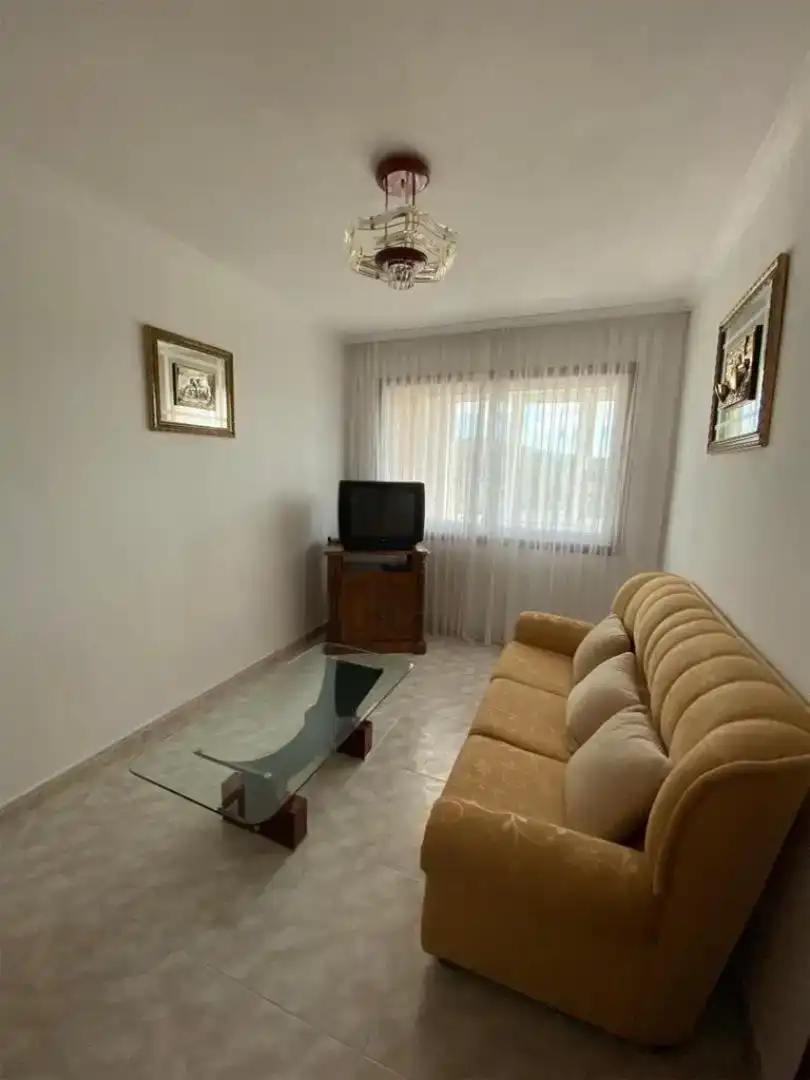 Sala de estar de Piso en venta en Forcarei con Parquet, Trastero y Amueblado