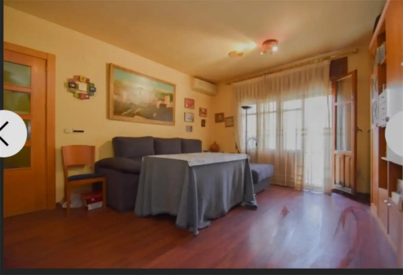 Sala de estar de Casa adosada en venta en Baza con Aire acondicionado, Amueblado y Balcón