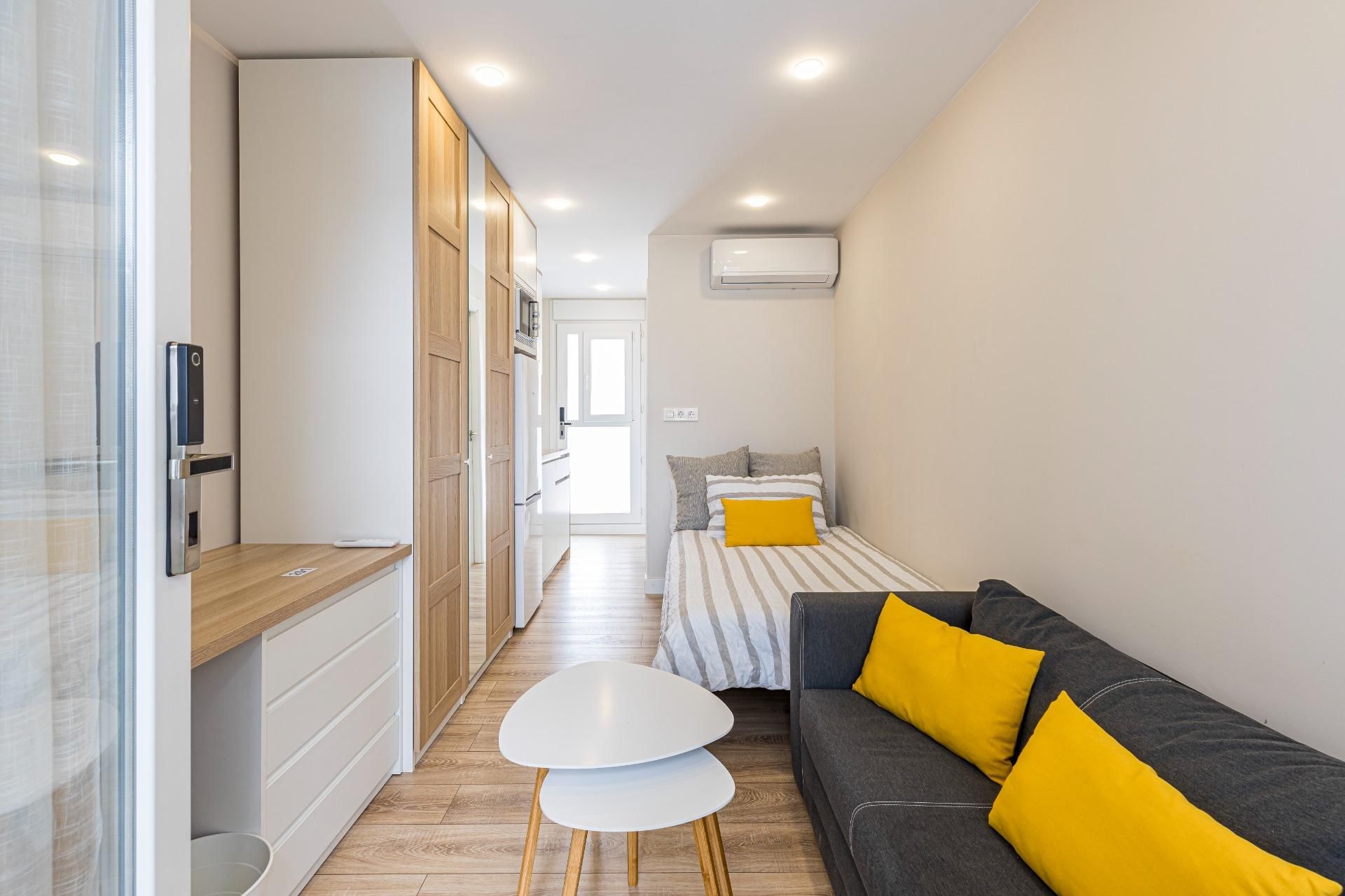 Bedroom of Study for rent in  Murcia Capital  with Air Conditioner, Terrace and Furnished