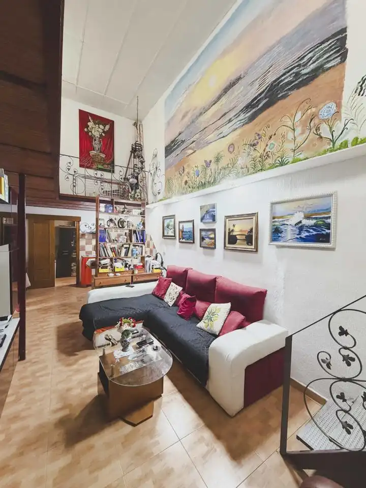 Wohnzimmer von Maisonette zum Verkauf in Cádiz mit Terrasse
