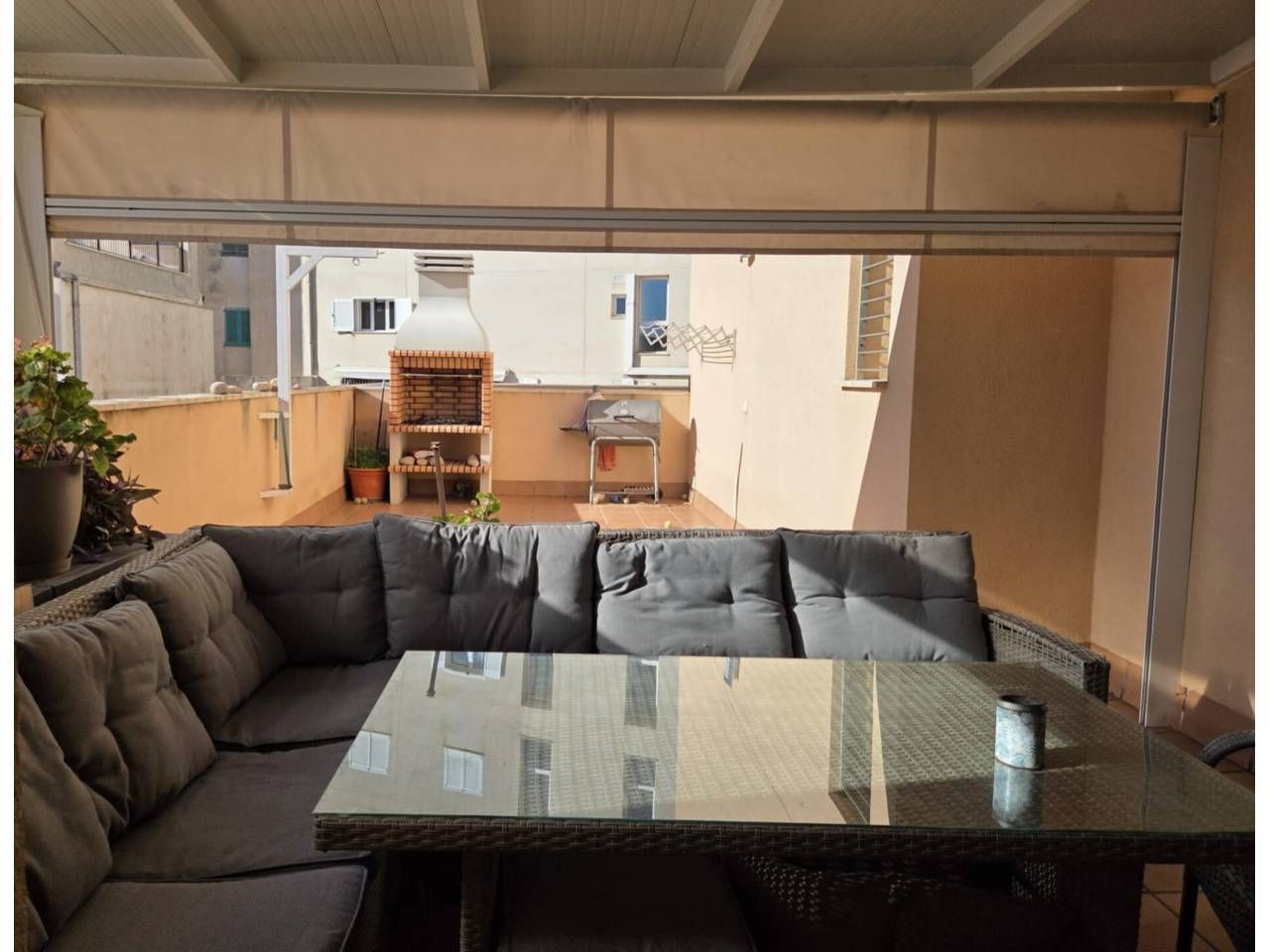 Terrace of Flat for sale in Manacor  with Air Conditioner, Heating and Parquet flooring