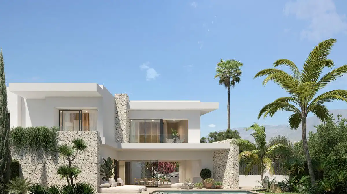 Vista exterior de Casa o xalet en venda en Alhaurín de la Torre amb Aire condicionat, Calefacció i Jardí privat
