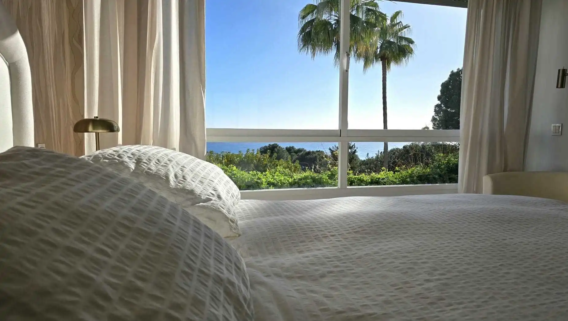 Bedroom of Apartments for rent in Marbella  with Air Conditioner, Heating and Furnished
