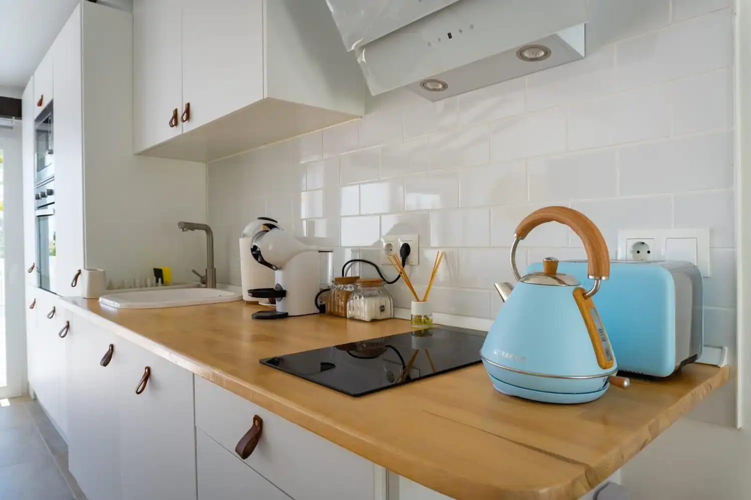 Cocina de Casa adosada en venta en Benalmádena con Aire acondicionado, Calefacción y Terraza