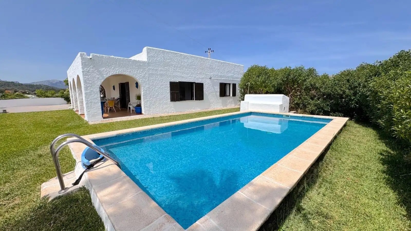 Piscina de Finca rústica en venta en Pollença con Calefacción, Jardín privado y Terraza