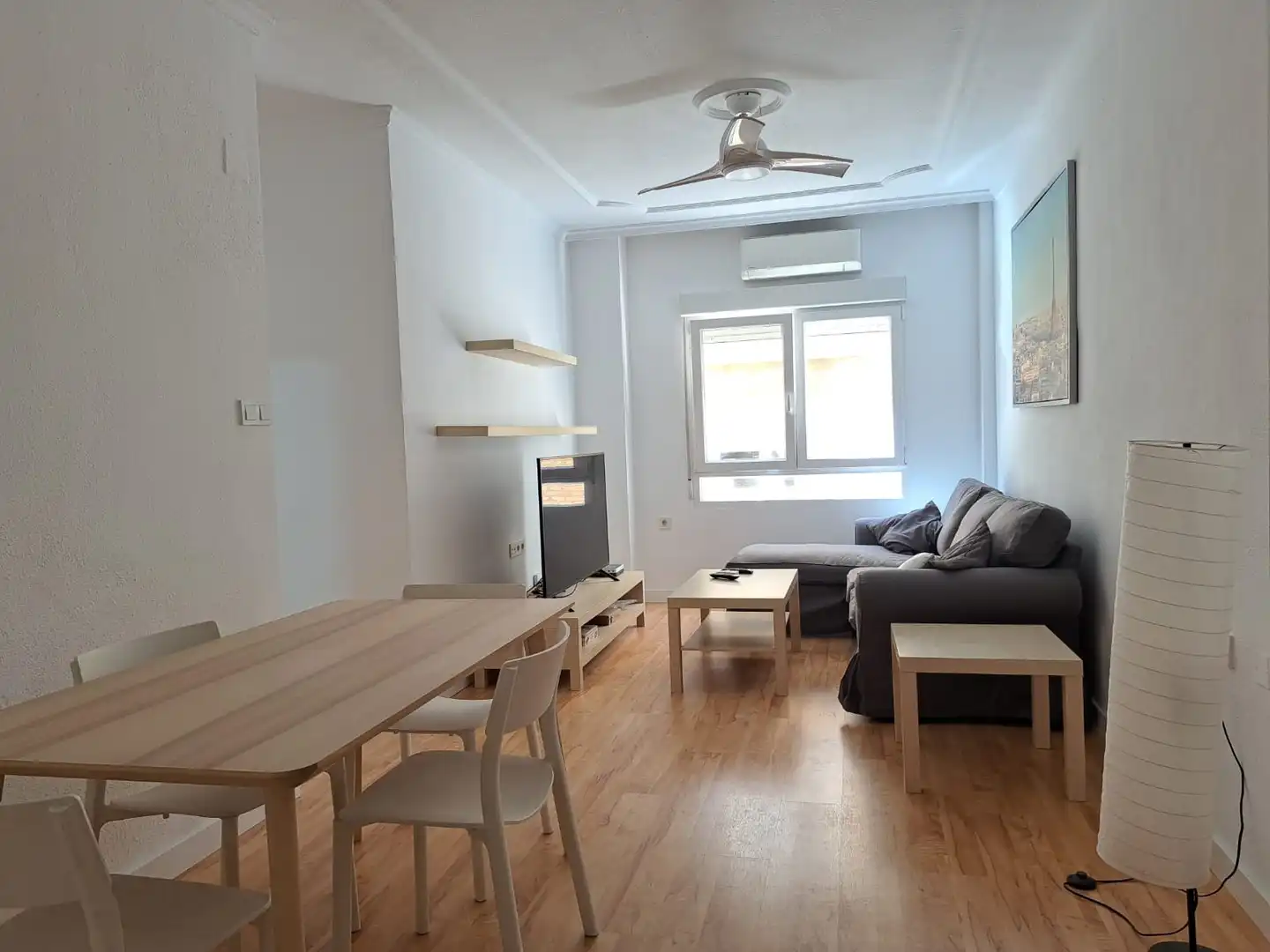 Sala de estar de Piso en venta en Cartagena con Aire acondicionado, Calefacción y Parquet