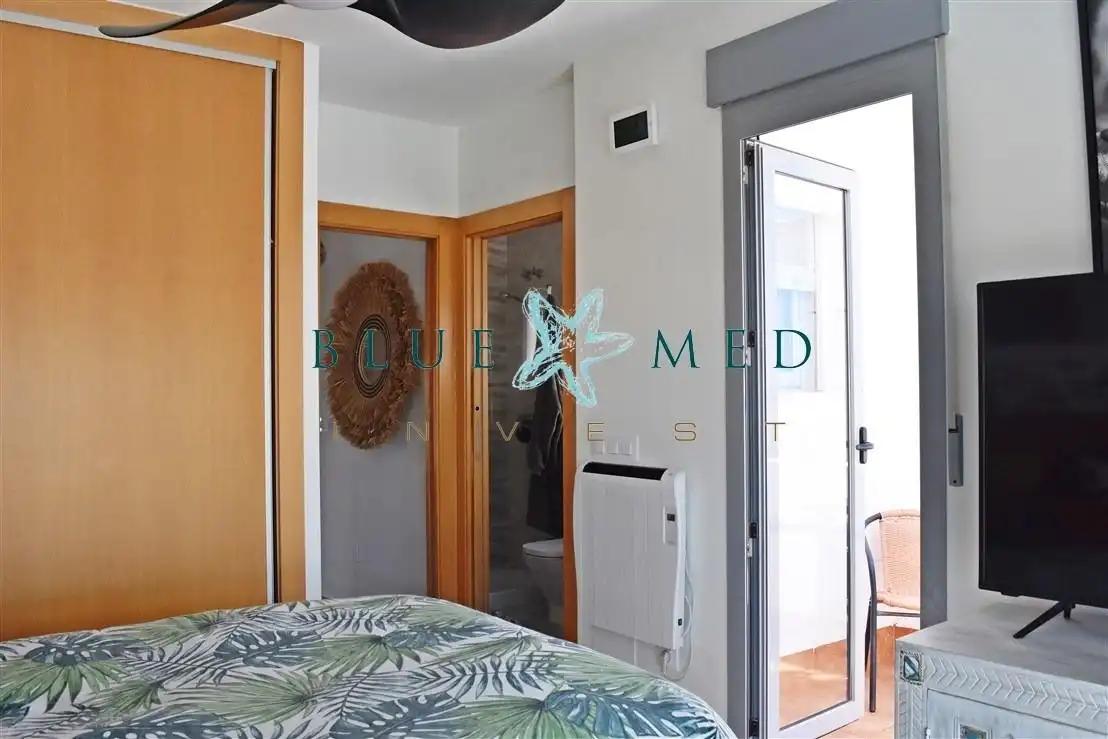Schlafzimmer von Haus oder Chalet zum Verkauf in Mazarrón mit Klimaanlage, Heizung und Terrasse