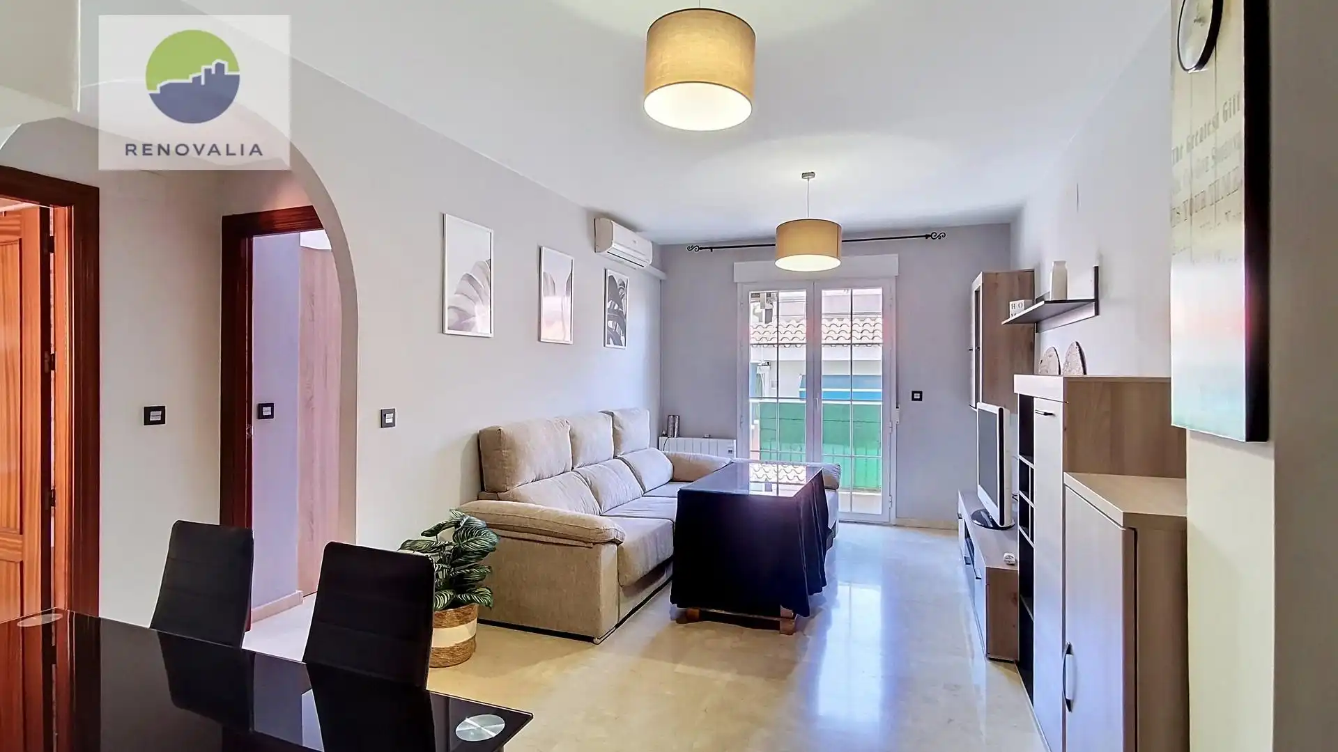 Living room of Flat for sale in Las Gabias  with Air Conditioner, Heating and Terrace