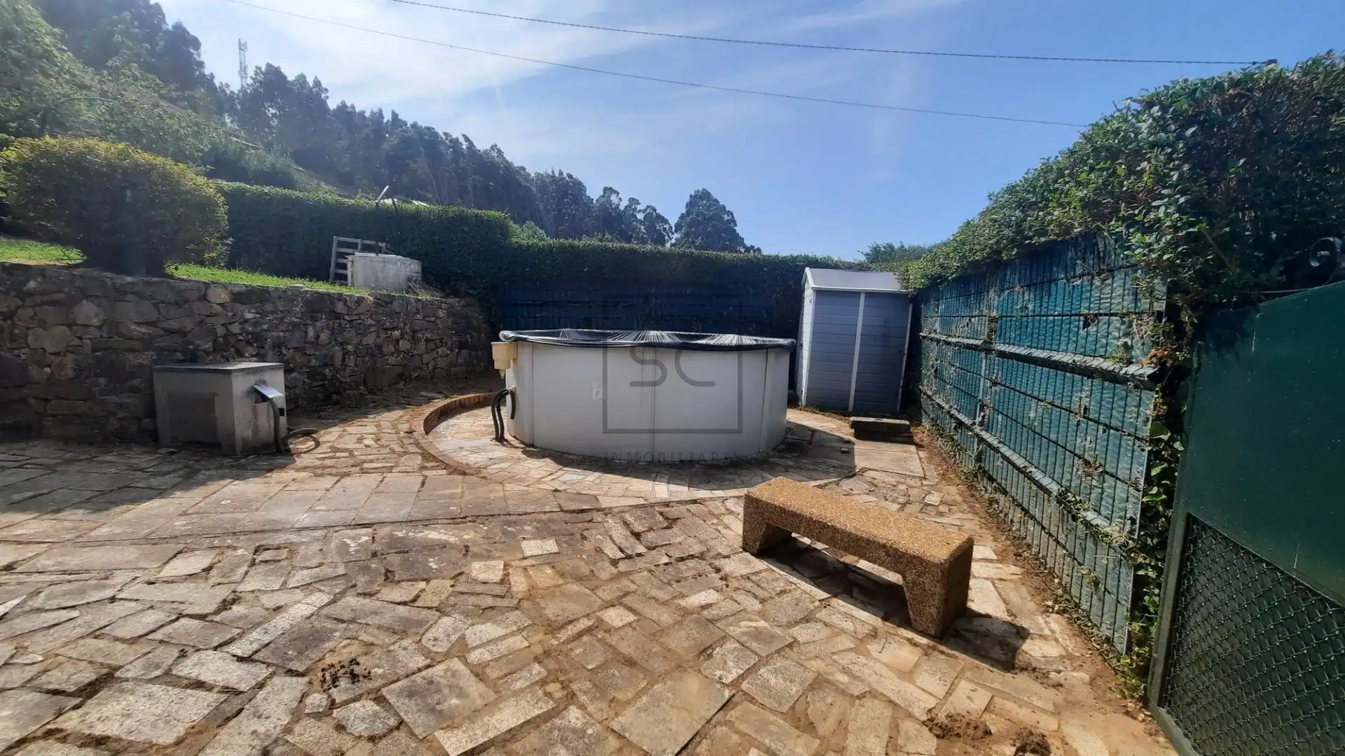 Piscina de Casa o chalet en venta en Ferrol con Jardín privado, Terraza y Amueblado
