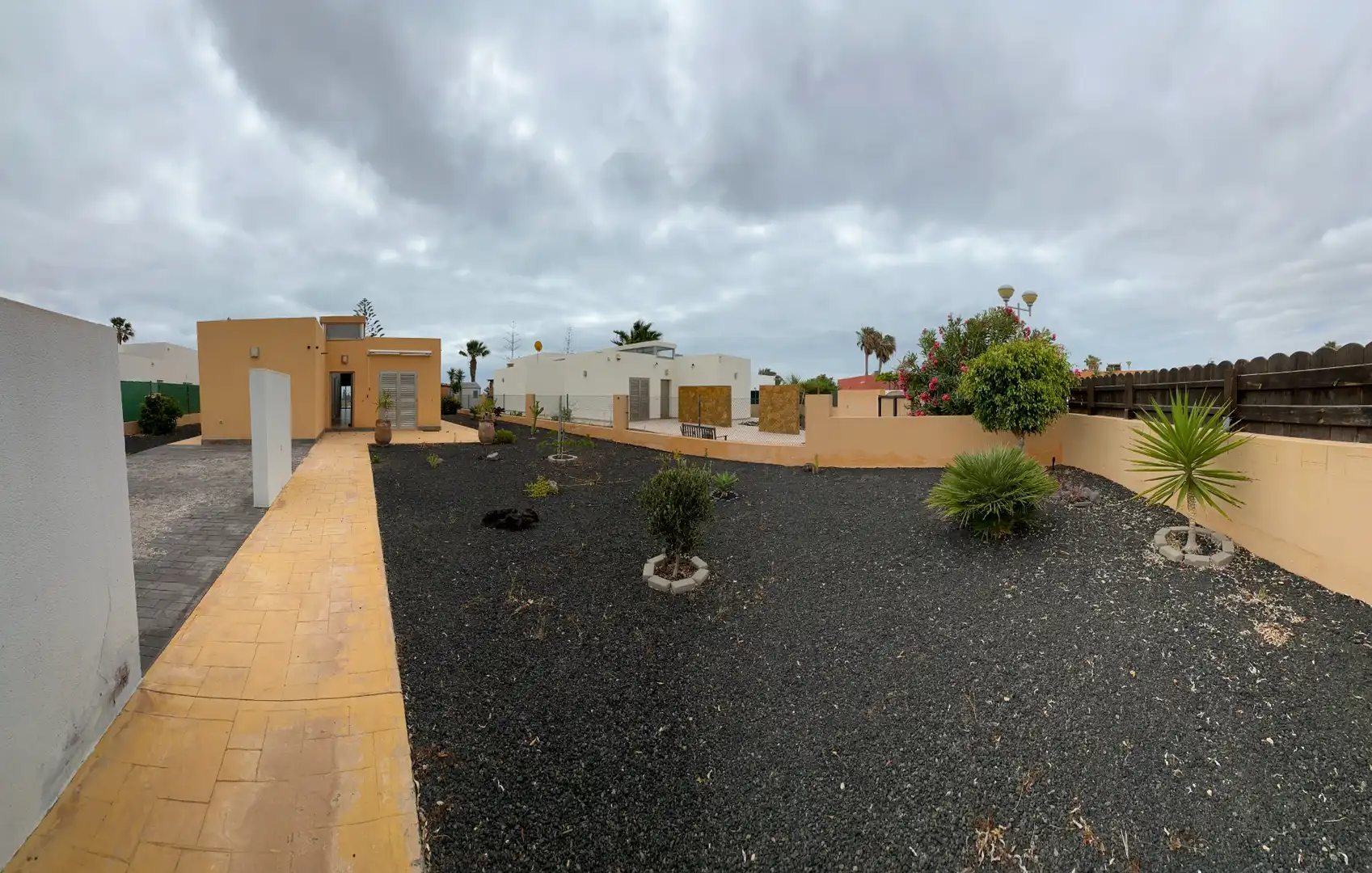 Vista exterior de Casa o xalet en venda en Antigua amb Jardí privat, Terrassa i Traster