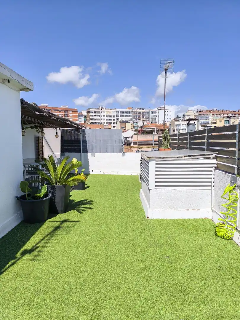 Terraza de Ático en venta en Mataró con Parquet, Terraza y Piscina