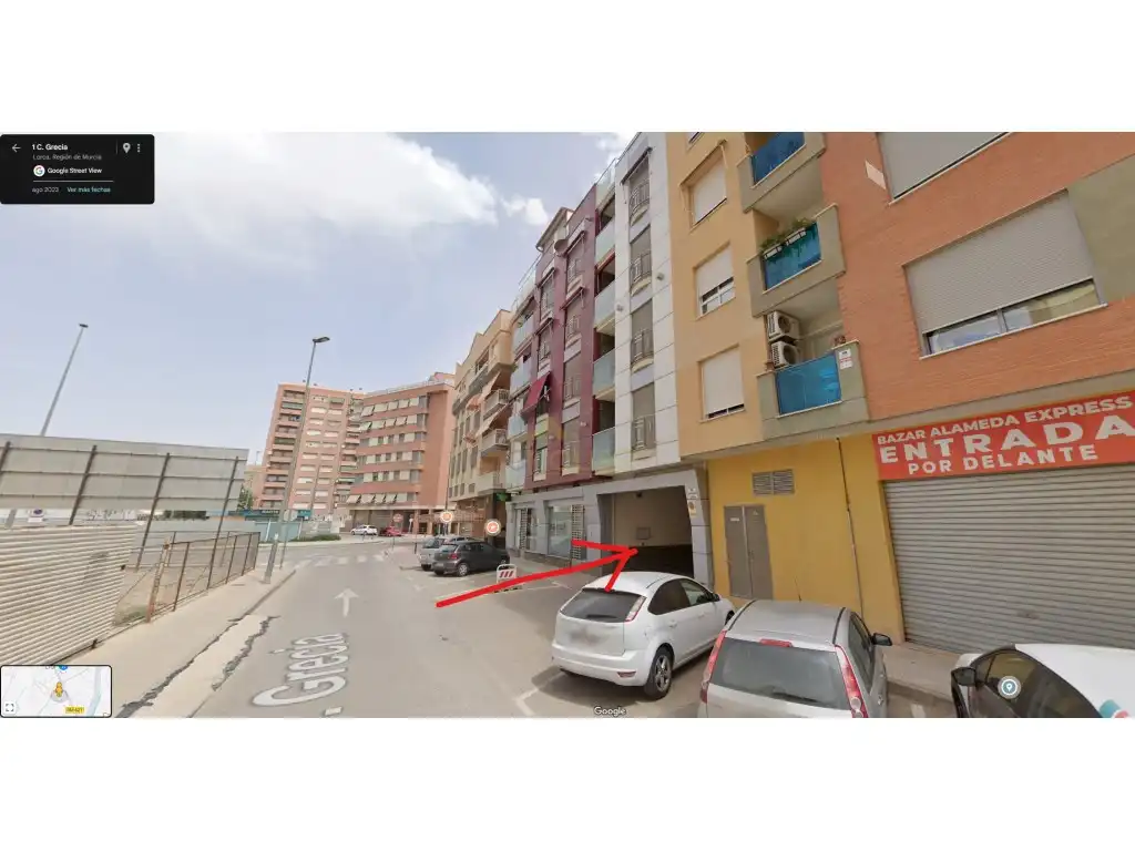 Vista exterior de Garaje en venta en Lorca