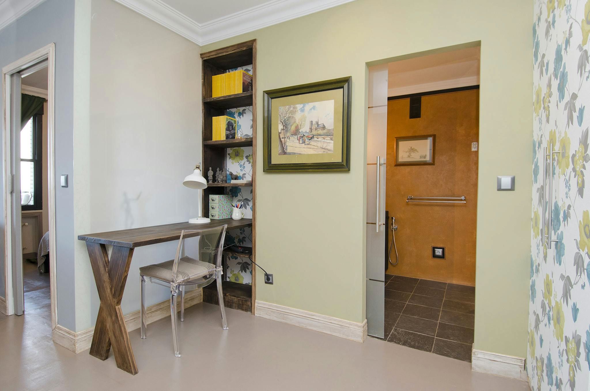 Flat to rent in  Madrid Capital  with Air Conditioner, Heating and Furnished
