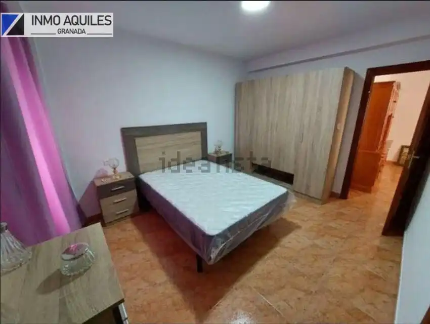 Bedroom of Flat for rent in Granada  with Air Conditioner and Furnished