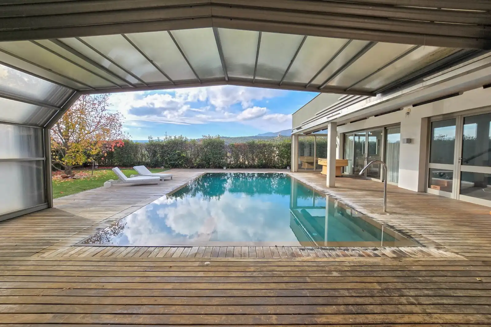 Piscina de Casa o chalet en venta en La Jonquera con Aire acondicionado, Calefacción y Jardín privado