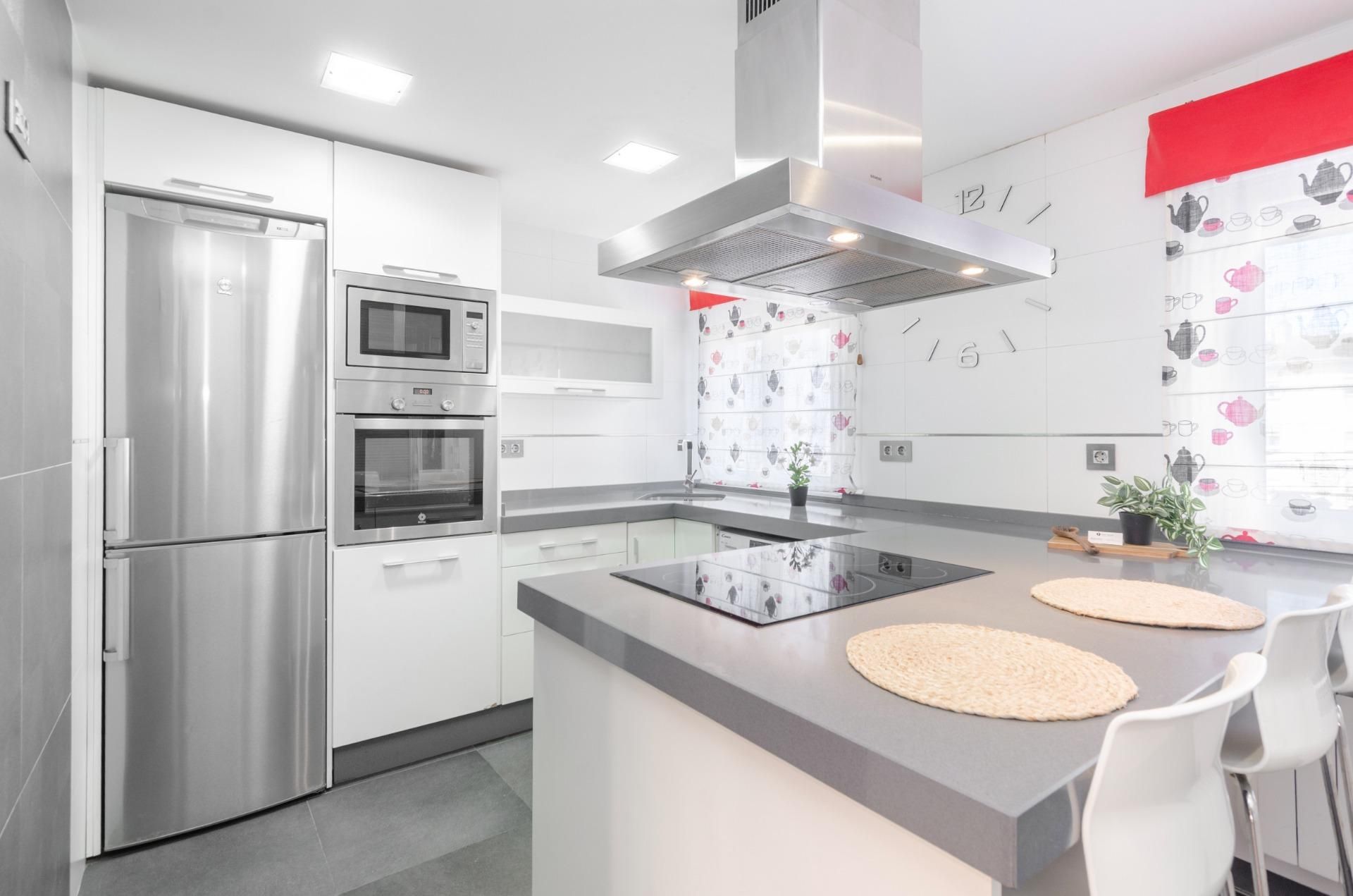 Kitchen of Flat for sale in Corvera de Asturias  with Heating and Terrace