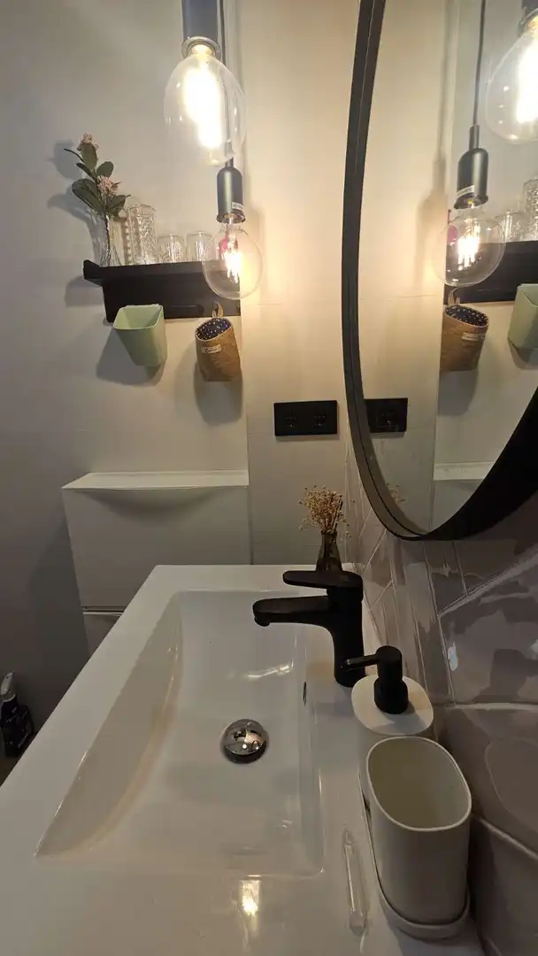 Bathroom of Study for rent in Torremolinos  with Air Conditioner, Heating and Terrace
