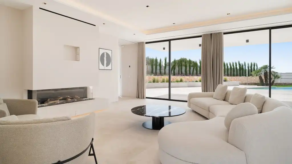 Sala de estar de Casa o chalet en venta en  Palma de Mallorca con Aire acondicionado, Calefacción y Terraza