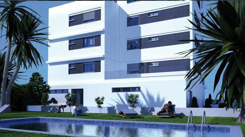 Vista exterior de Pis en venda en Vinaròs amb Piscina comunitària