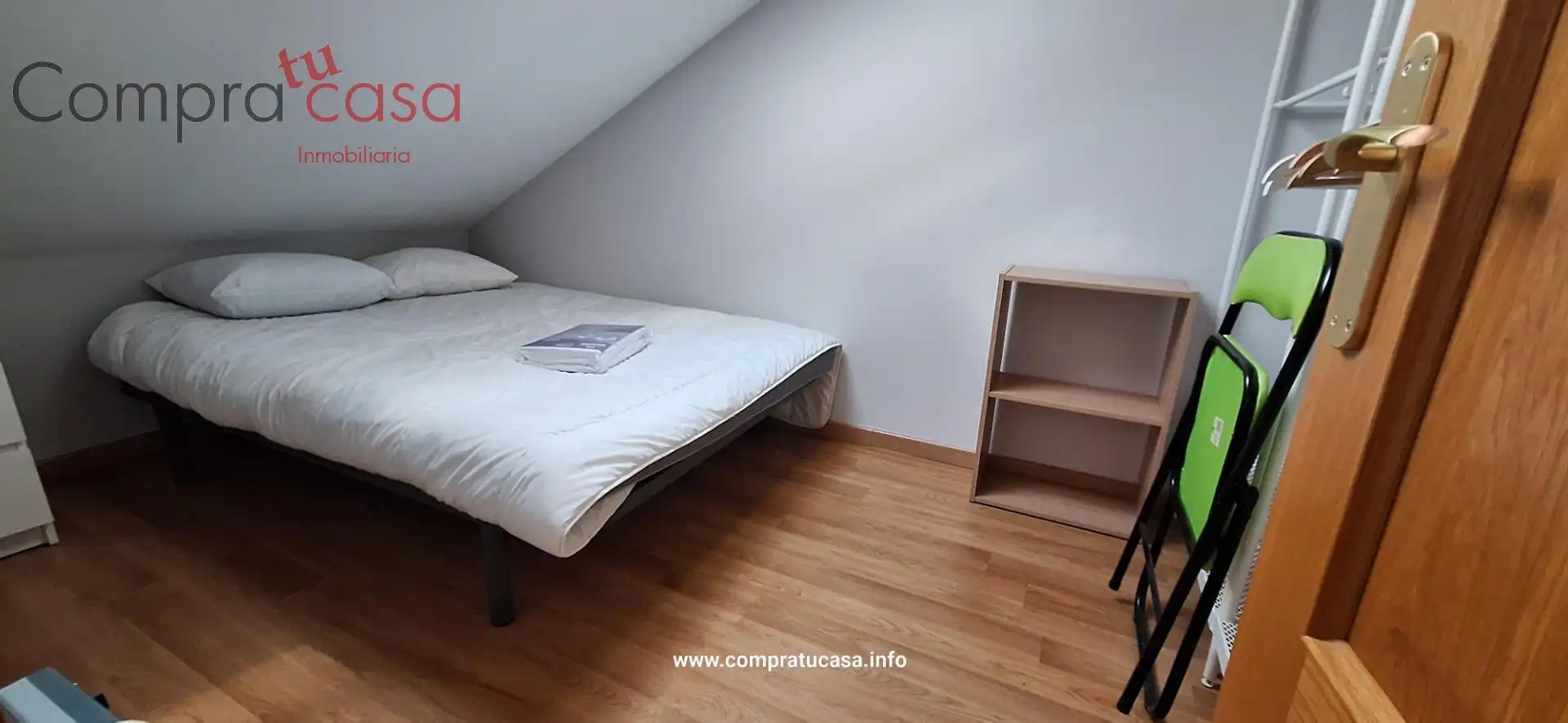 Bedroom of Flat for rent in Espirdo  with Heating, Terrace and Furnished