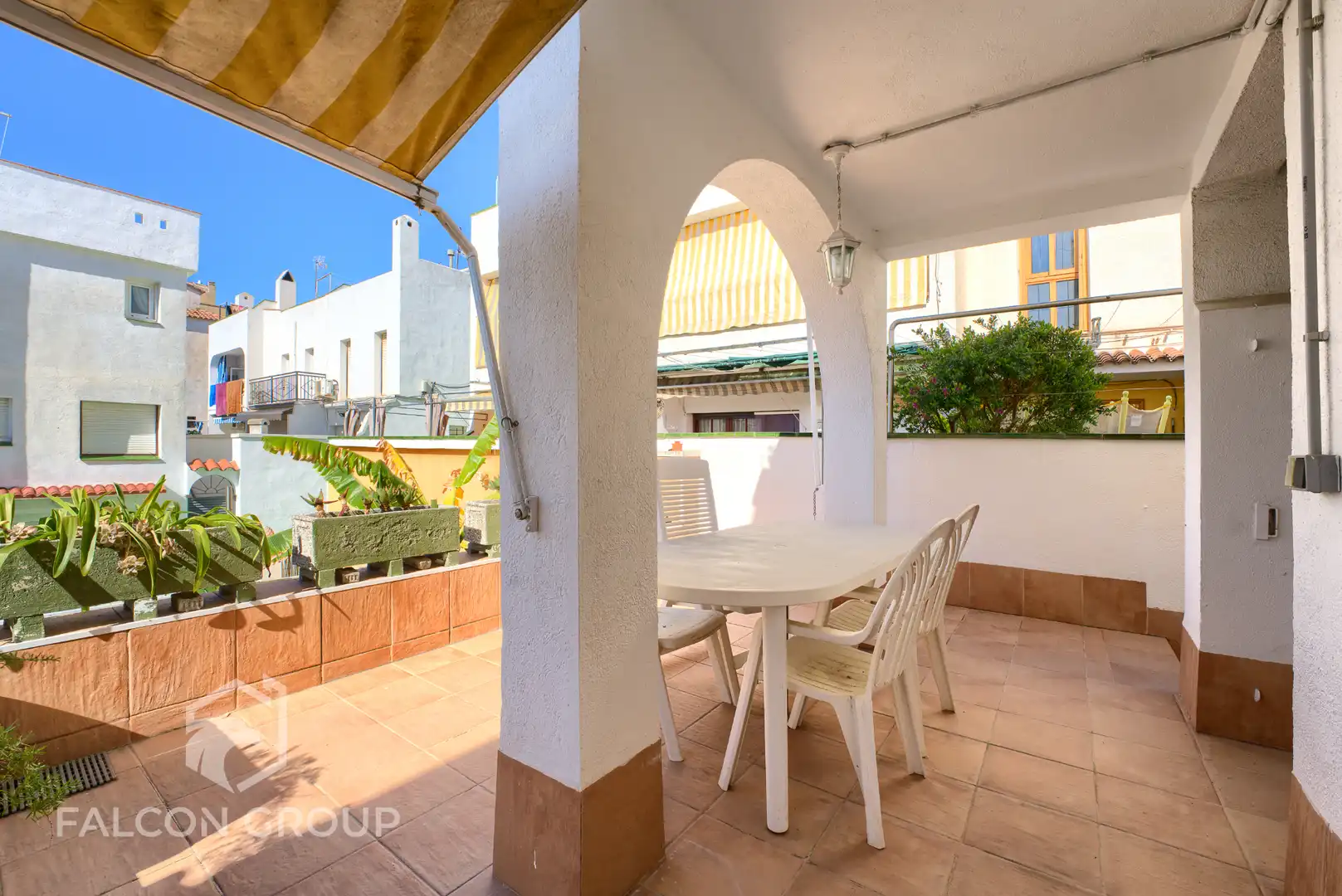 Terraza de Casa o chalet en venta en Cunit con Aire acondicionado, Calefacción y Jardín privado