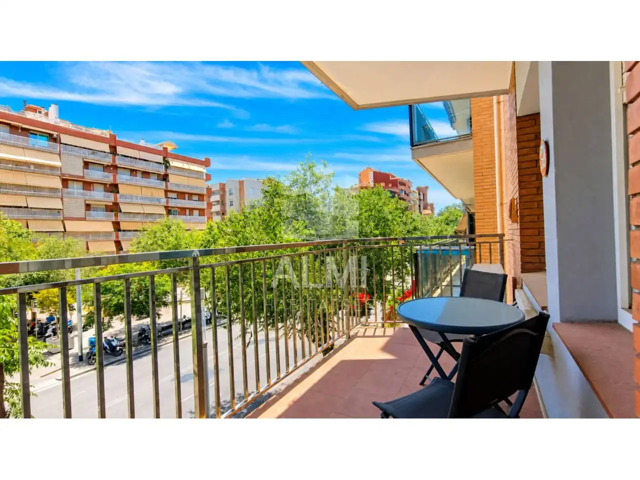 Balcony of Flat for rent in Barcelona  with Air Conditioner, Heating and Balcony