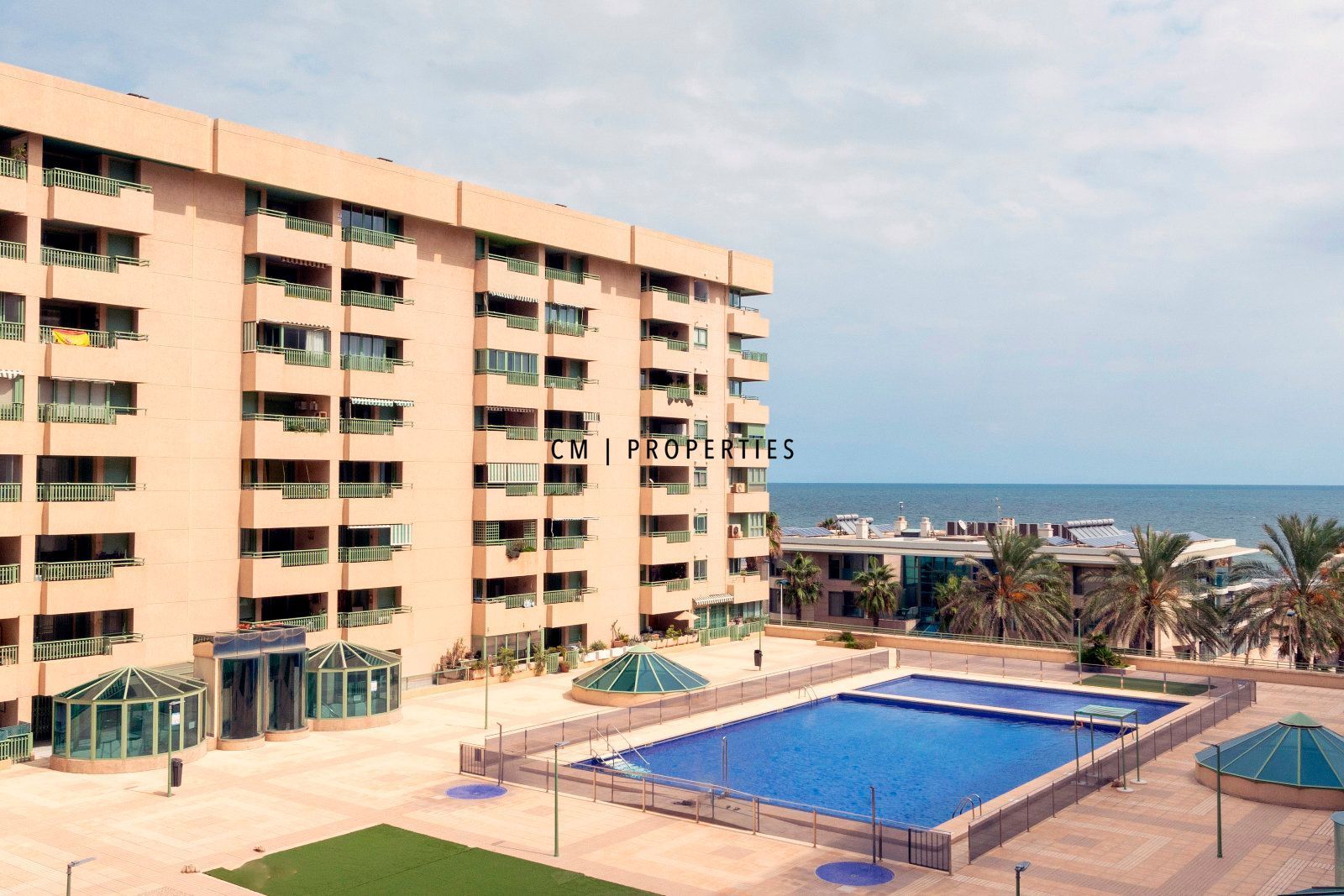 Exterior view of Flat for sale in Alboraya  with Air Conditioner, Heating and Swimming Pool