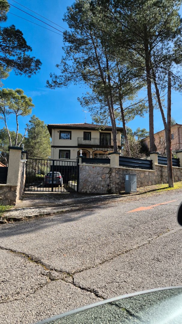 Exterior view of House or chalet for sale in Albalate de Zorita  with Heating, Private garden and Terrace