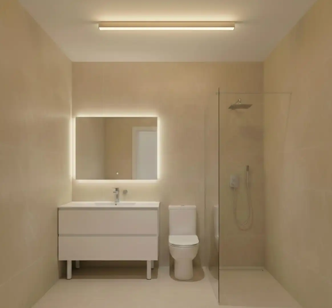 Baño de Ático en venta en Gualchos con Aire acondicionado, Terraza y Piscina comunitaria