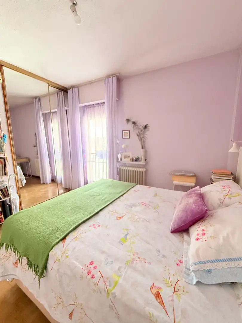 Habitación de Casa adosada en venta en San Sebastián de los Reyes con Aire acondicionado, Calefacción y Jardín privado