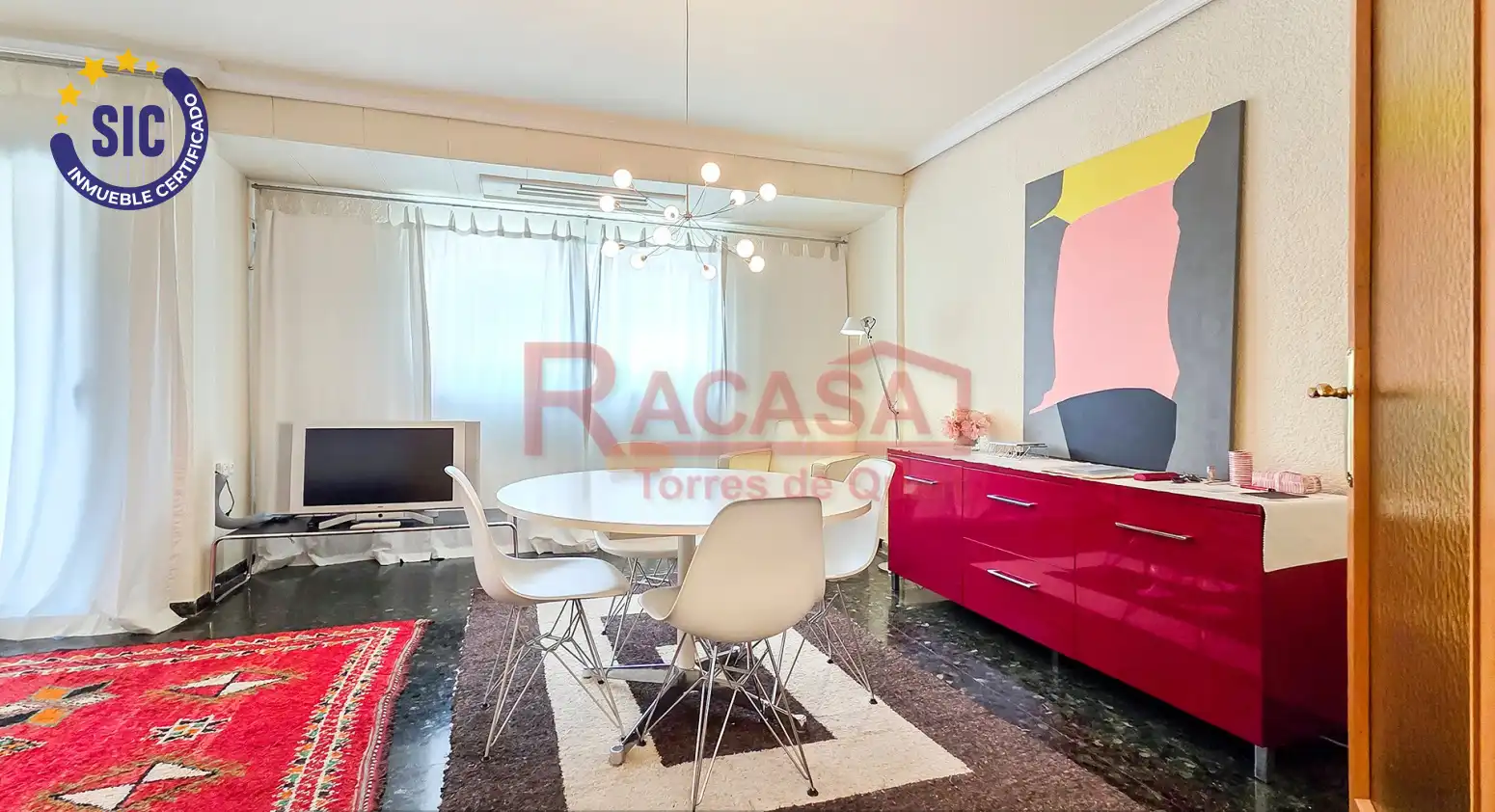 Sala d'estar de Pis en venda en Castellón de la Plana / Castelló de la Plana amb Calefacció, Terrassa i Balcó