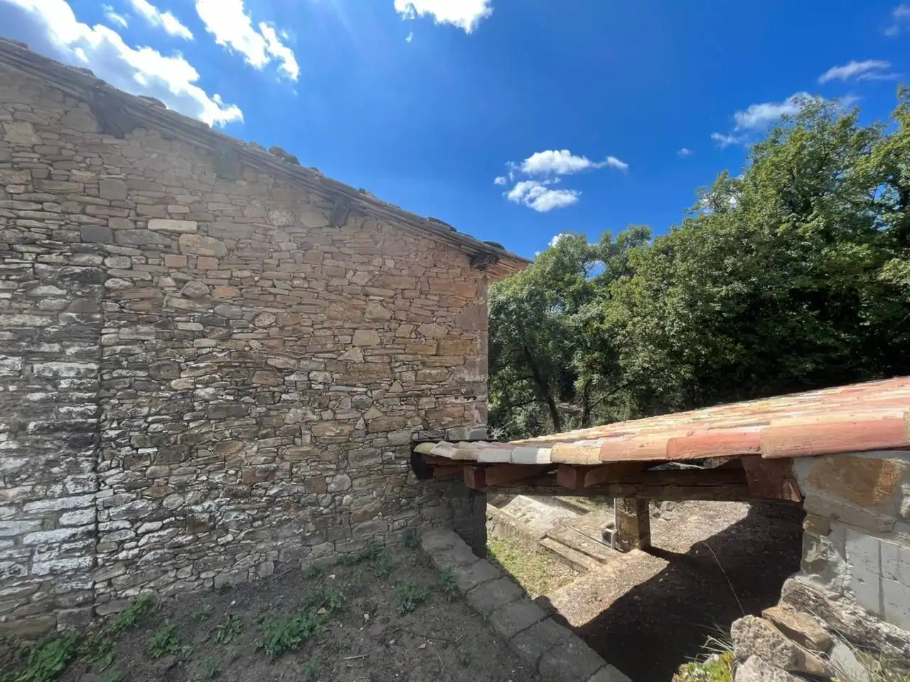 Vista exterior de Casa o chalet de alquiler en Vilada con Jardín privado