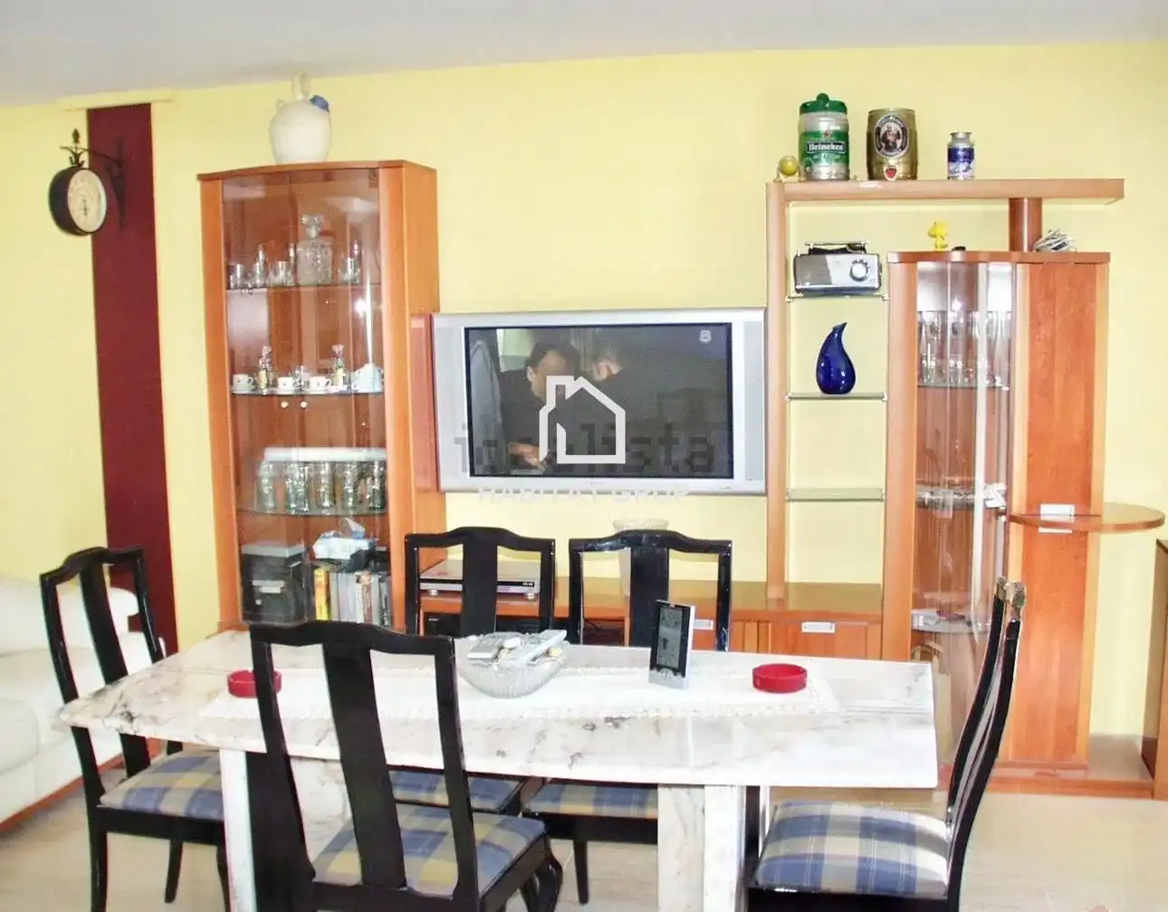 Menjador de Casa adosada en venda en L'Ampolla amb Aire condicionat, Calefacció i Jardí privat