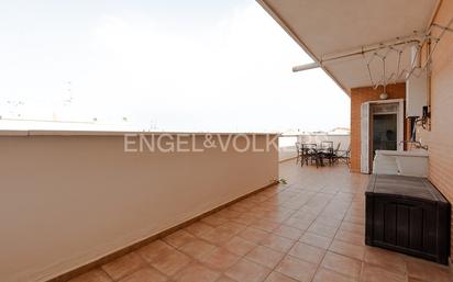 Terrace of Attic for sale in Paterna  with Air Conditioner, Terrace and Swimming Pool