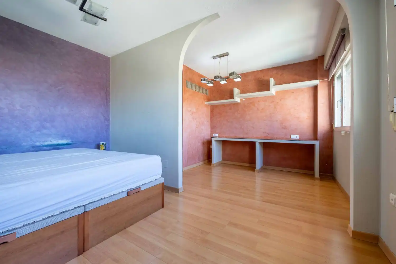 Bedroom of Flat for sale in Murcia  with Air Conditioner, Heating and Furnished