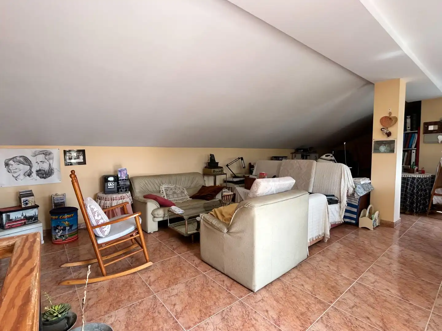 Sala de estar de Casa o chalet en venta en Daimús con Aire acondicionado, Terraza y Trastero