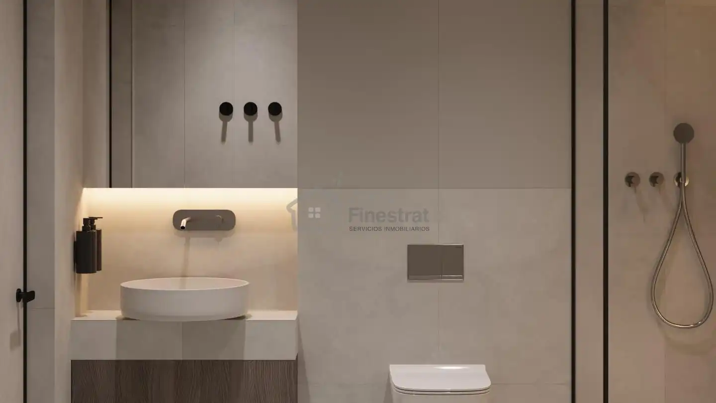 Baño de Dúplex en venta en Villajoyosa / La Vila Joiosa con Aire acondicionado y Amueblado