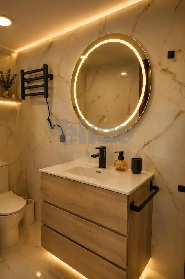 Bathroom of Flat for sale in Laxe, A Coruña