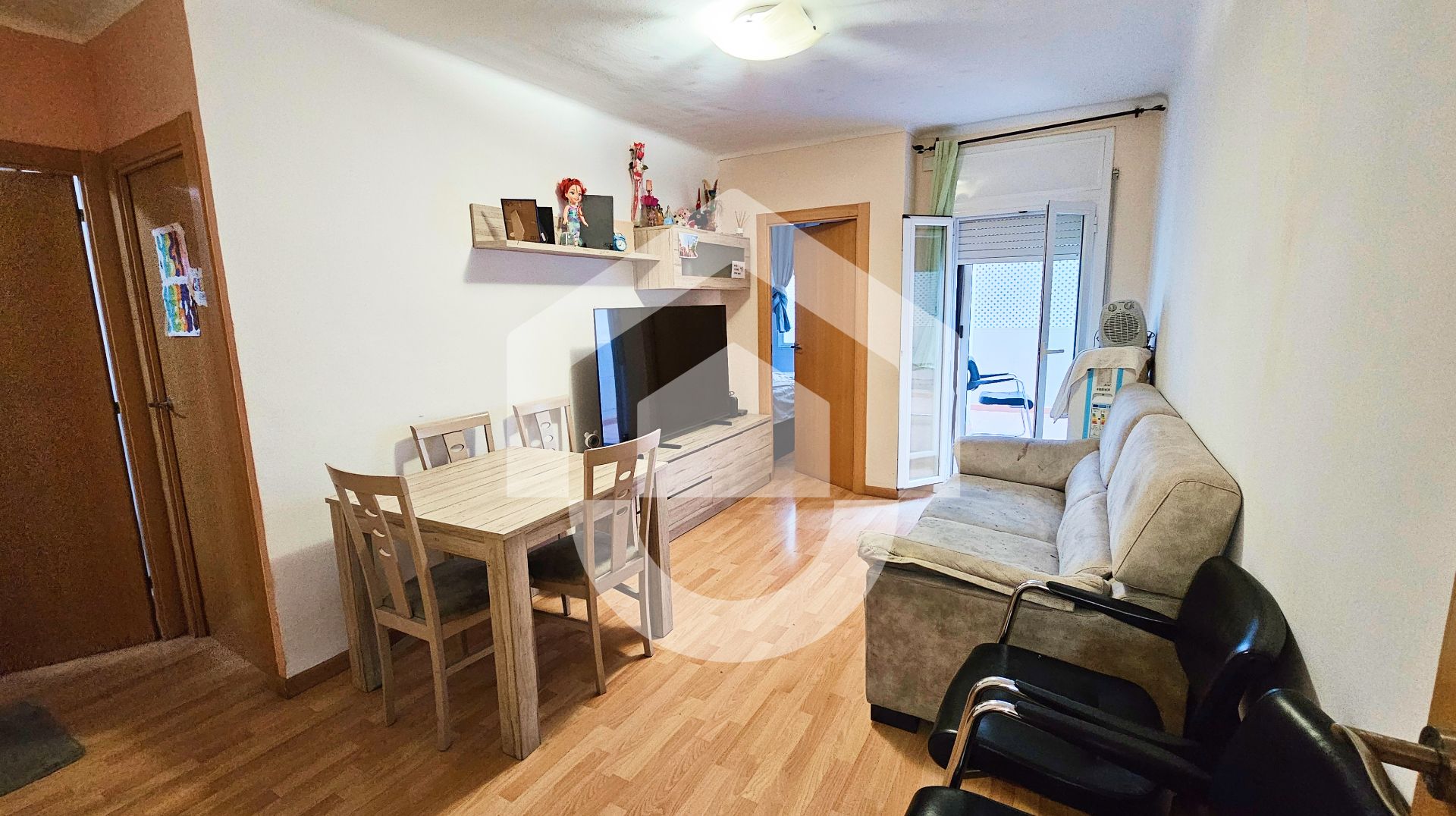 Sala de estar de Piso en venta en  Barcelona Capital con Amueblado