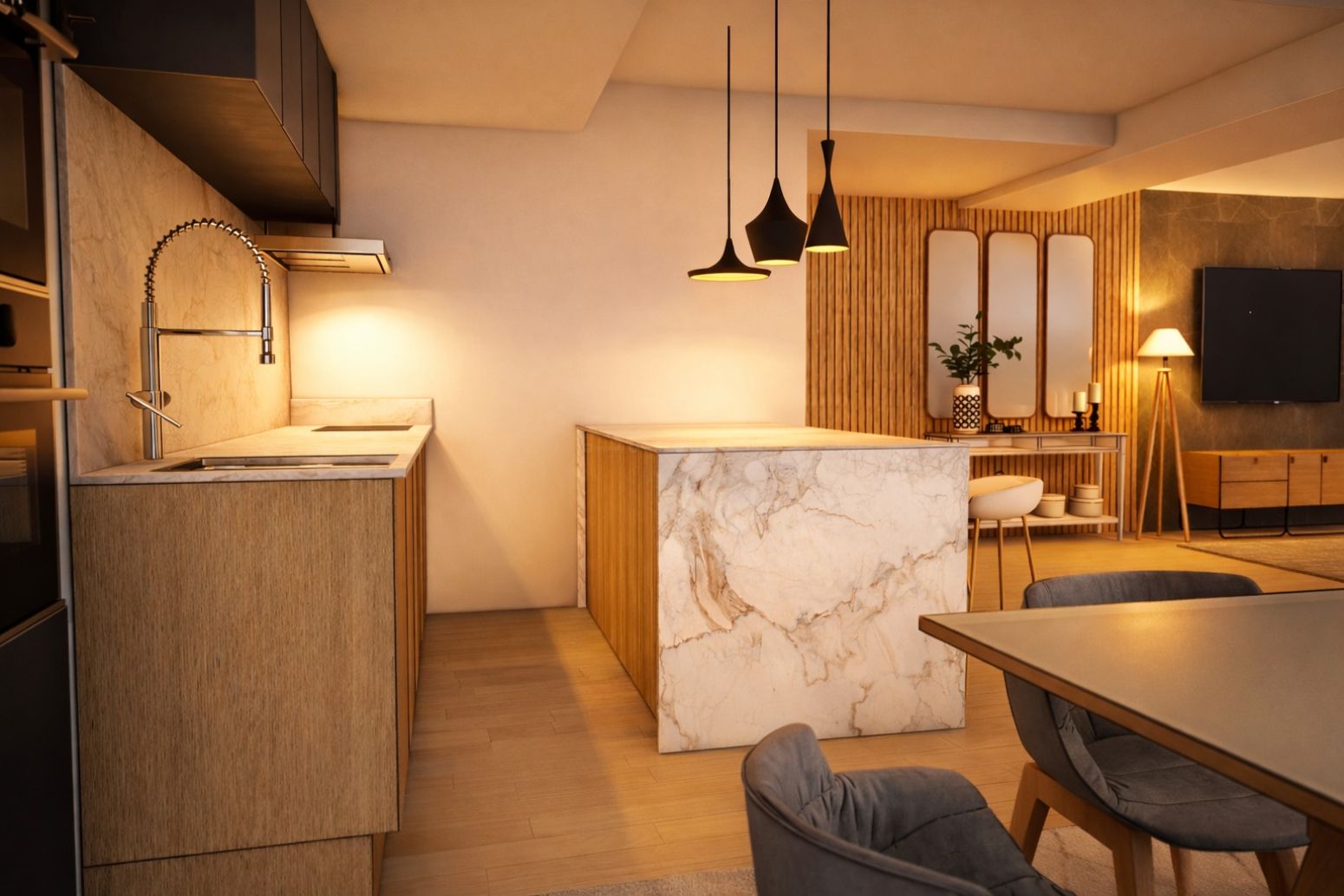 Cocina de Piso en venta en Gijón  con Calefacción