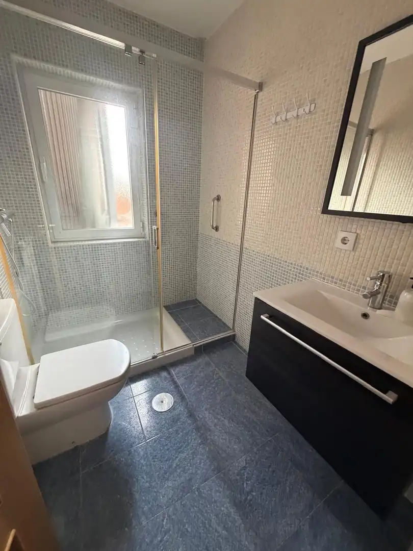 Bany de Apartament de lloguer en Valladolid amb Terrassa