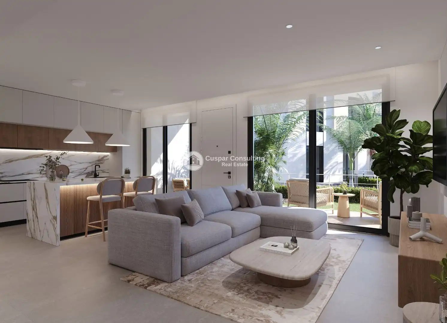 Living room of Attic for sale in Los Alcázares  with Heating, Terrace and Storage room