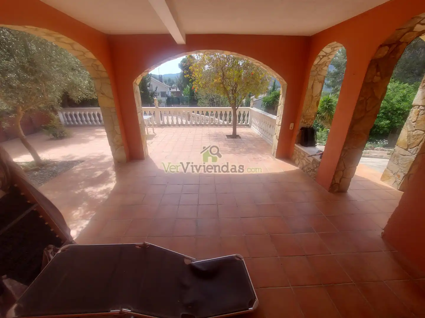 Jardí de Casa o xalet en venda en Vallirana amb Calefacció, Jardí privat i Terrassa
