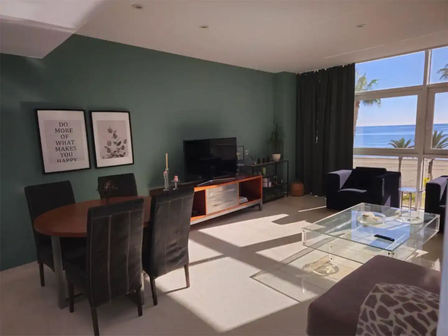 Living room of Flat for rent in Estepona Pueblo