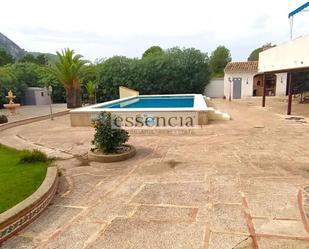 Swimming pool of House or chalet for sale in Gandia  with Air Conditioner, Terrace and Swimming Pool