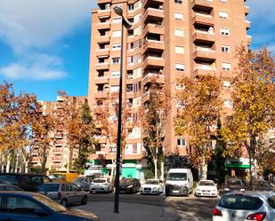 Exterior view of Flat for sale in  Zaragoza Capital  with Heating, Terrace and Furnished