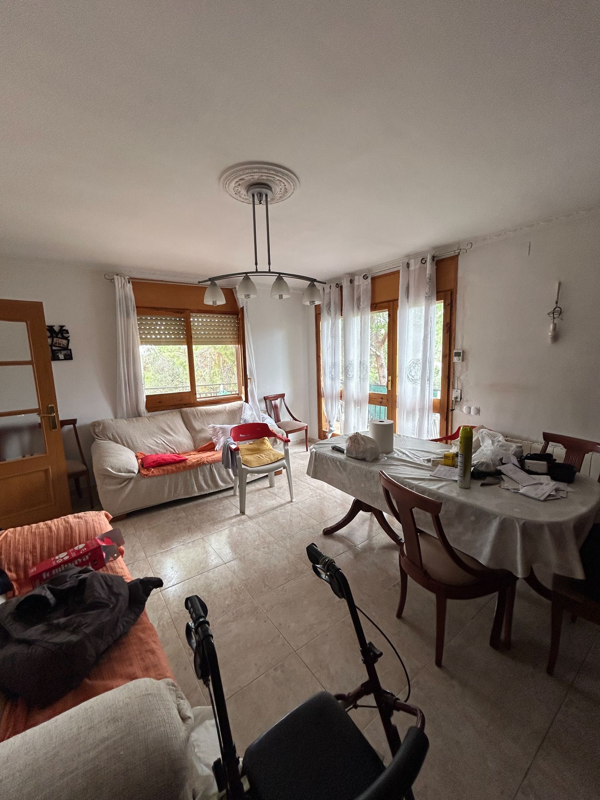 Living room of House or chalet to rent in Els Hostalets de Pierola  with Heating, Private garden and Storage room